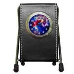 Colorful Cosmos Pen Holder Desk Clock