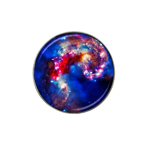 Colorful Cosmos Hat Clip Ball Marker from ArtsNow.com Front