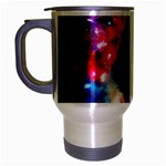 Colorful Cosmos Travel Mug (Silver Gray)