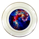 Colorful Cosmos Porcelain Plate