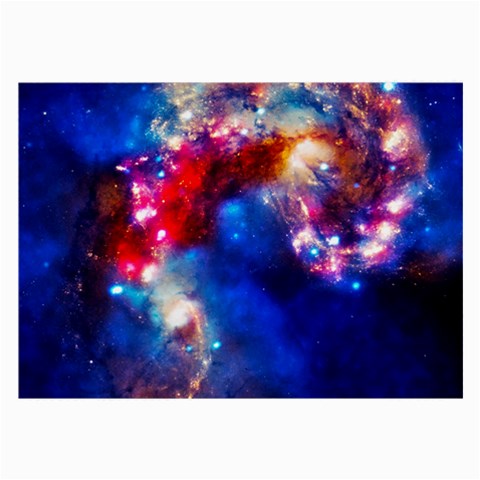 Colorful Cosmos Glasses Cloth (Large) from ArtsNow.com Front