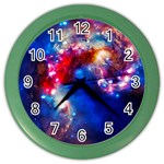 Colorful Cosmos Color Wall Clock