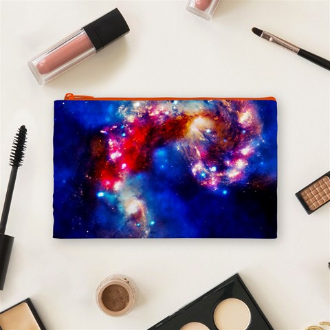 Colorful Cosmos Cosmetic Bag (Medium) from ArtsNow.com Front