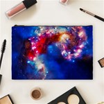 Colorful Cosmos Cosmetic Bag (Large)