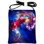 Colorful Cosmos Shoulder Sling Bag