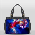 Colorful Cosmos Oversize Office Handbag (Two Sides)