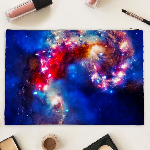 Colorful Cosmos Cosmetic Bag (XXL) from ArtsNow.com Back