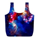 Colorful Cosmos Full Print Recycle Bag (L)