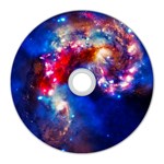 Colorful Cosmos CD Wall Clock