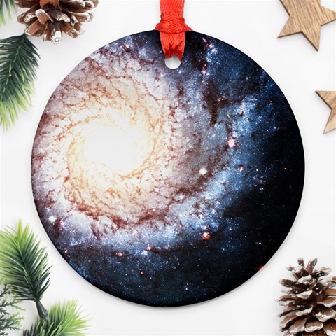 Colorful Cosmos Ornament (Round) from ArtsNow.com Front