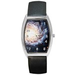 Colorful Cosmos Barrel Style Metal Watch