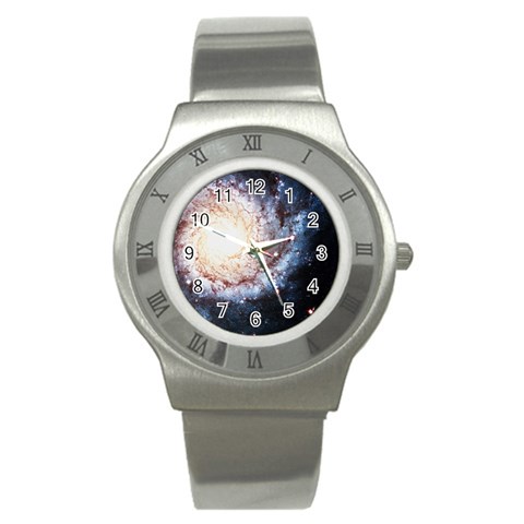 Colorful Cosmos Stainless Steel Watch from ArtsNow.com Front