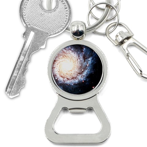 Colorful Cosmos Bottle Opener Key Chain from ArtsNow.com Front