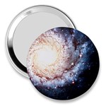 Colorful Cosmos 3  Handbag Mirror