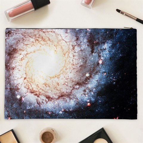 Colorful Cosmos Cosmetic Bag (XXL) from ArtsNow.com Back