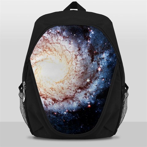 Colorful Cosmos Backpack Bag from ArtsNow.com Front