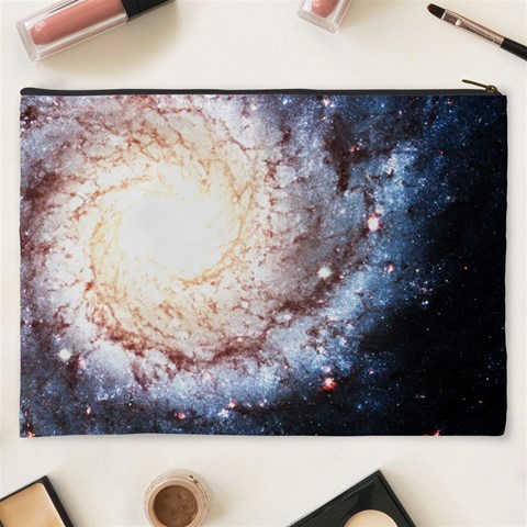 Colorful Cosmos Cosmetic Bag (XXXL) from ArtsNow.com Back