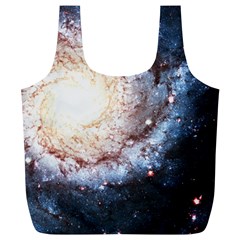 Colorful Cosmos Full Print Recycle Bag (XL) from ArtsNow.com Front