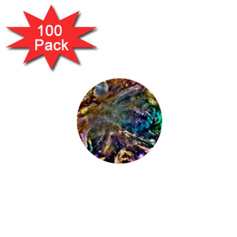 Colorful Cosmos 1  Mini Button (100 pack)  from ArtsNow.com Front