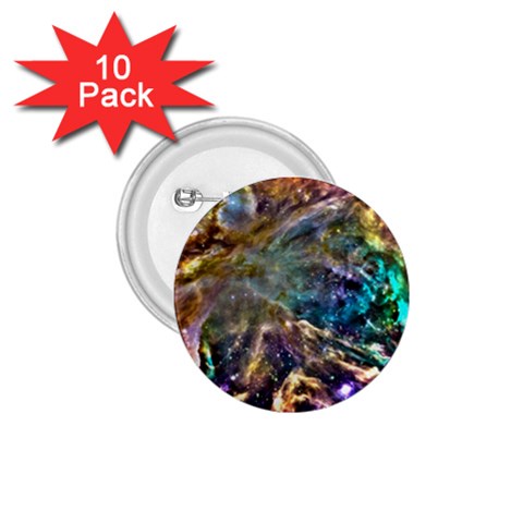 Colorful Cosmos 1.75  Button (10 pack)  from ArtsNow.com Front