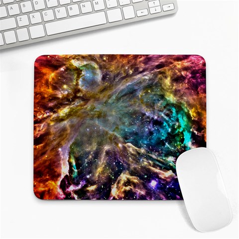 Colorful Cosmos Large Mousepad from ArtsNow.com Front