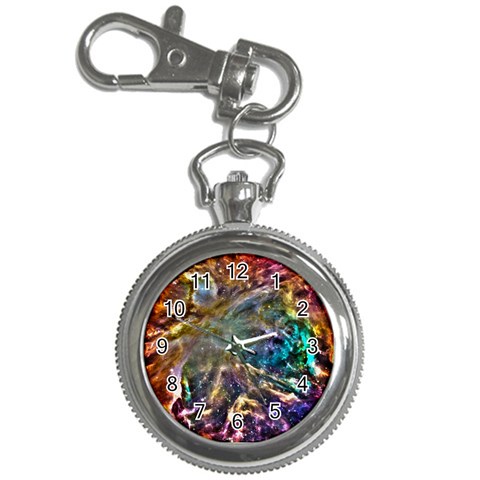 Colorful Cosmos Key Chain Watch from ArtsNow.com Front