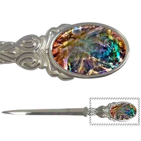 Colorful Cosmos Letter Opener from ArtsNow.com Front