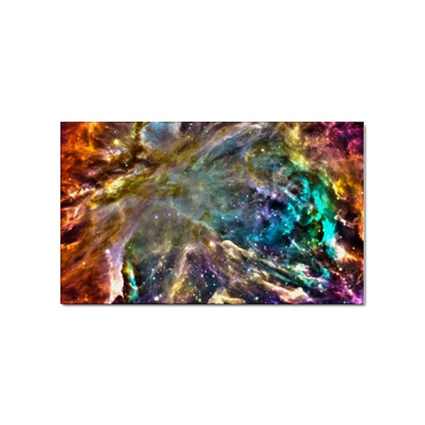 Colorful Cosmos Sticker Rectangular (10 pack) from ArtsNow.com Front