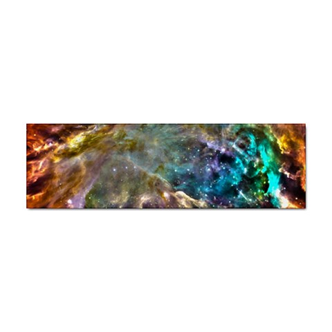 Colorful Cosmos Sticker Bumper (10 pack) from ArtsNow.com Front