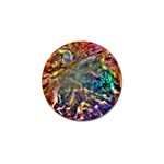 Colorful Cosmos Golf Ball Marker