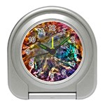 Colorful Cosmos Travel Alarm Clock