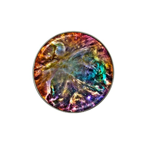 Colorful Cosmos Hat Clip Ball Marker from ArtsNow.com Front