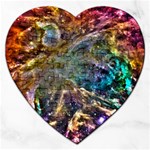 Colorful Cosmos Jigsaw Puzzle (Heart)