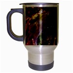 Colorful Cosmos Travel Mug (Silver Gray)