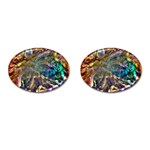 Colorful Cosmos Cufflinks (Oval)