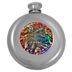 Colorful Cosmos Hip Flask (5 oz)