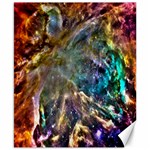 Colorful Cosmos Canvas 8  x 10 