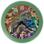 Colorful Cosmos Color Wall Clock