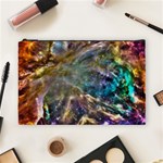 Colorful Cosmos Cosmetic Bag (Large)