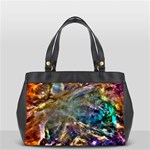 Colorful Cosmos Oversize Office Handbag (Two Sides)