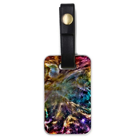 Colorful Cosmos Luggage Tag (one side) from ArtsNow.com Front