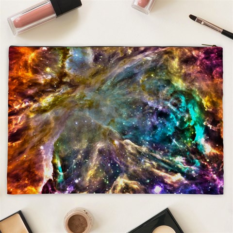 Colorful Cosmos Cosmetic Bag (XXL) from ArtsNow.com Back