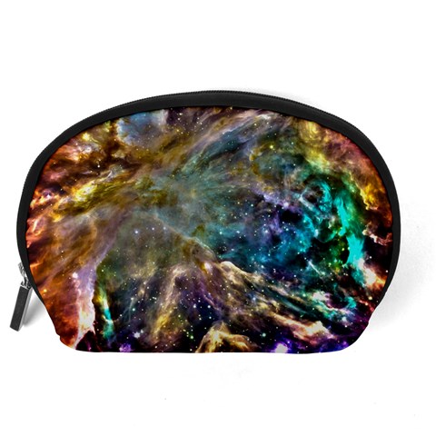 Colorful Cosmos Accessory Pouch (Large) from ArtsNow.com Back