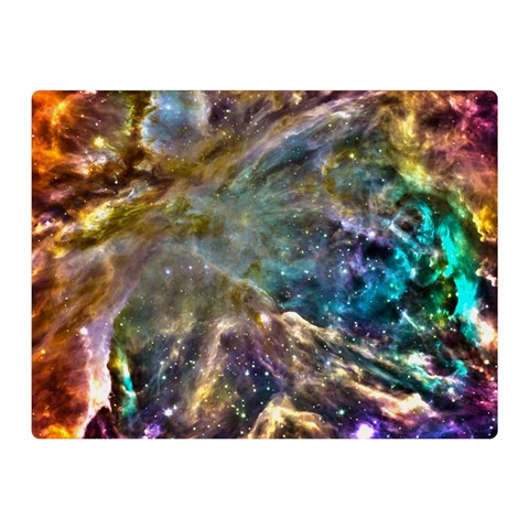 Colorful Cosmos Flano Blanket (Mini) from ArtsNow.com 35 x27  Blanket Front