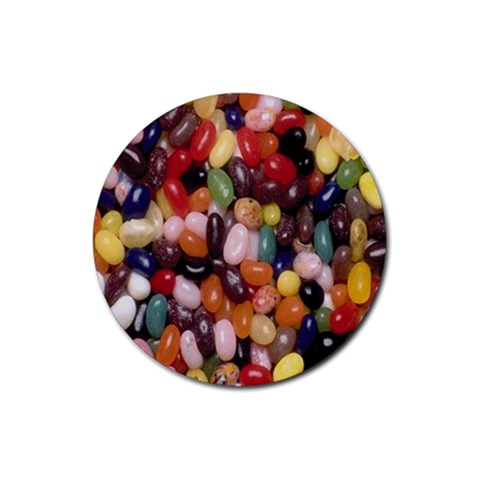Jelly Belly Rubber Round Coaster (4 pack) from ArtsNow.com Front