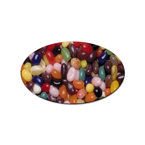 Jelly Belly Sticker Oval (10 pack) from ArtsNow.com Front