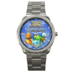 pokemon super mystery dungeon bulbasaur charmander squirtle kanto starter Sport Metal Watch