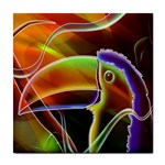 Toucan ceramic wall tile / Tile Coaster / Tile trivet