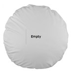  Large 18  Premium Flano Round Cushion 