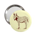 Donkey foal 2.25  Handbag Mirror